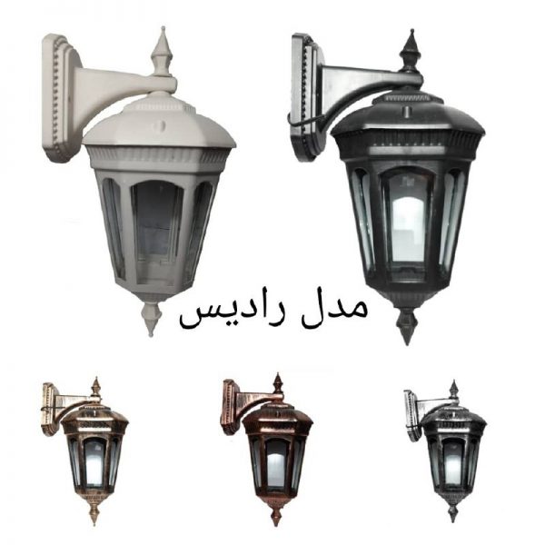 حیاطی پلی کربنات مدل رادیس