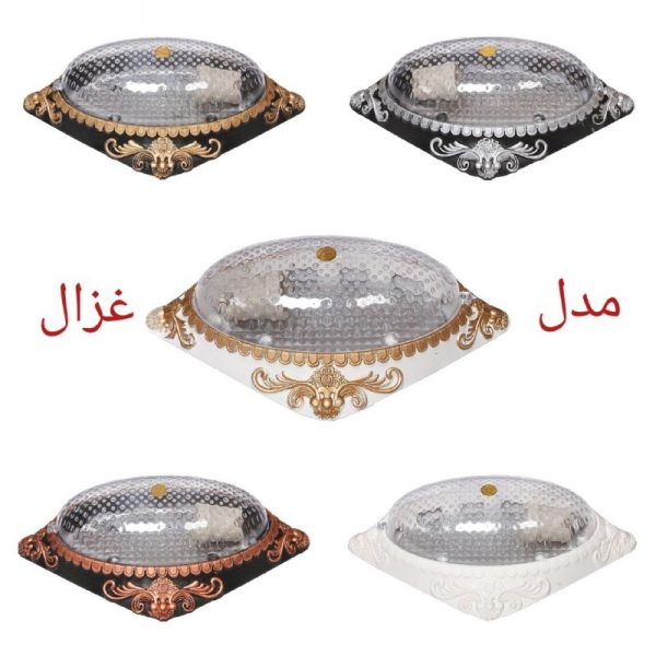 سقفی حیاطی پلی کربنات مدل غزال